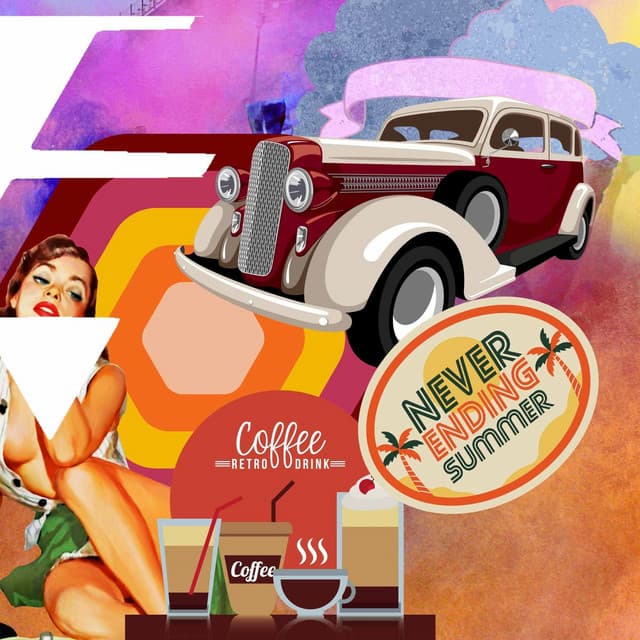 Opulent Backdrop for Coffee Summers