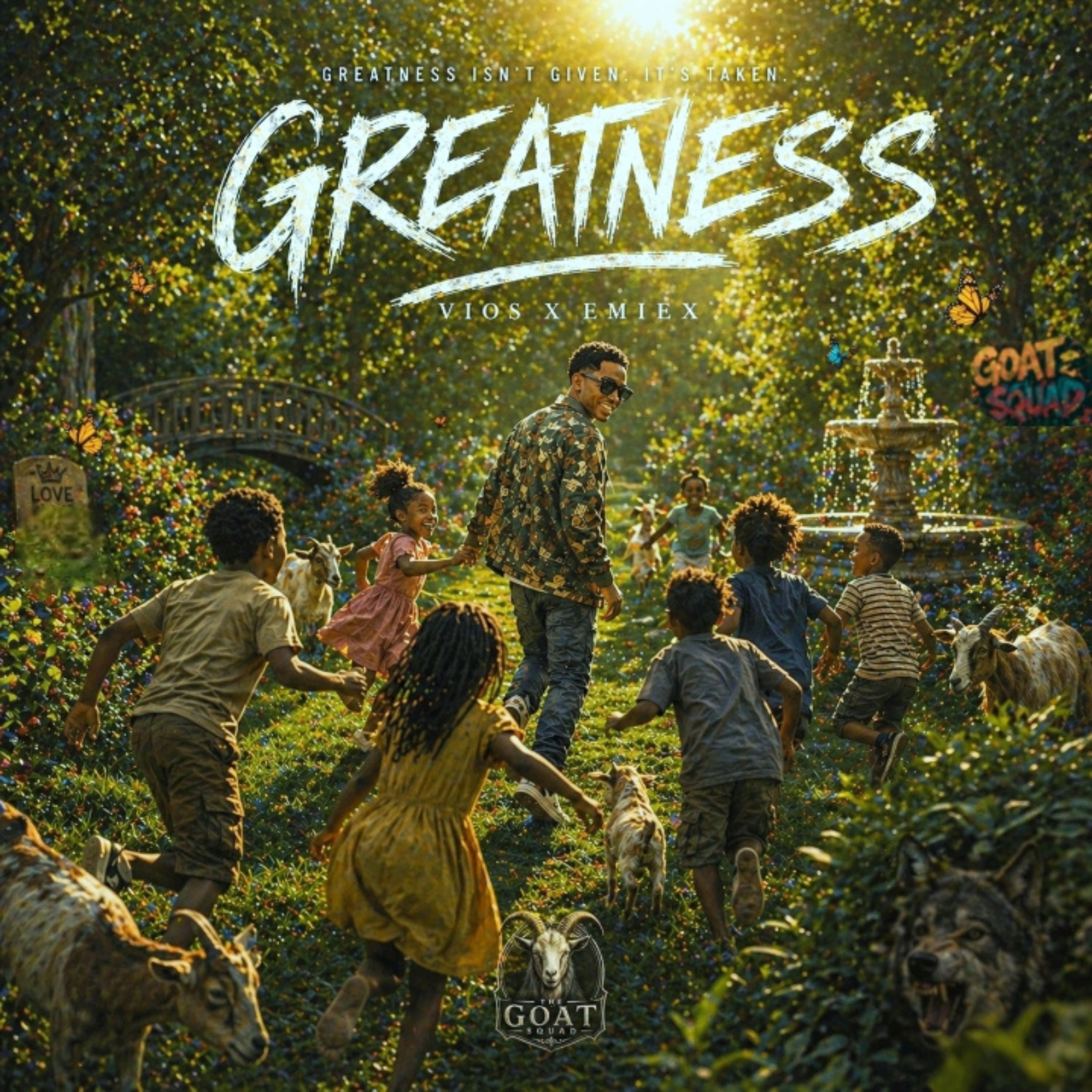 GREATNESS by VIOS & EMIEX — cover art